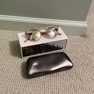 KREWE | Accessories | St Louis Mirrored Petal 24k | Poshmark display picture 3
